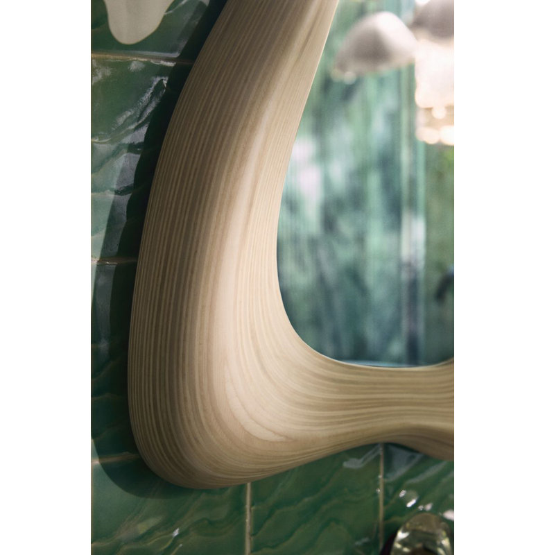 Landshapes By Daniel Arsham 27-In X 39-In Framed Mirror