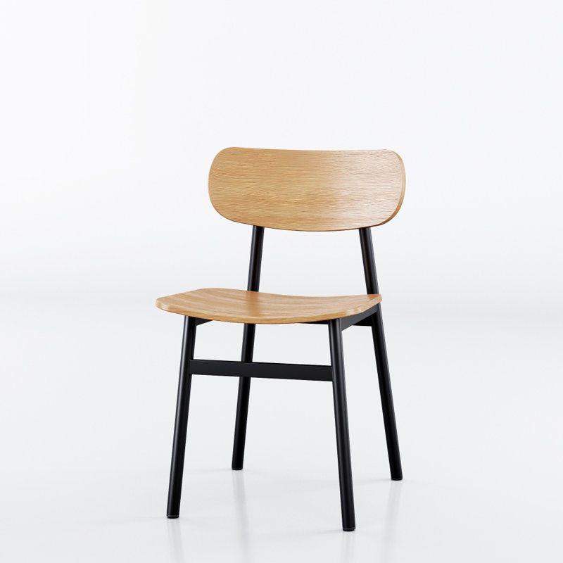 Chaise d'appoint Ayomi, Chêne