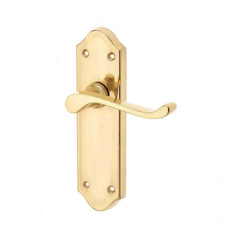 170X44mm SN Sherborne Lever, Polished Brass