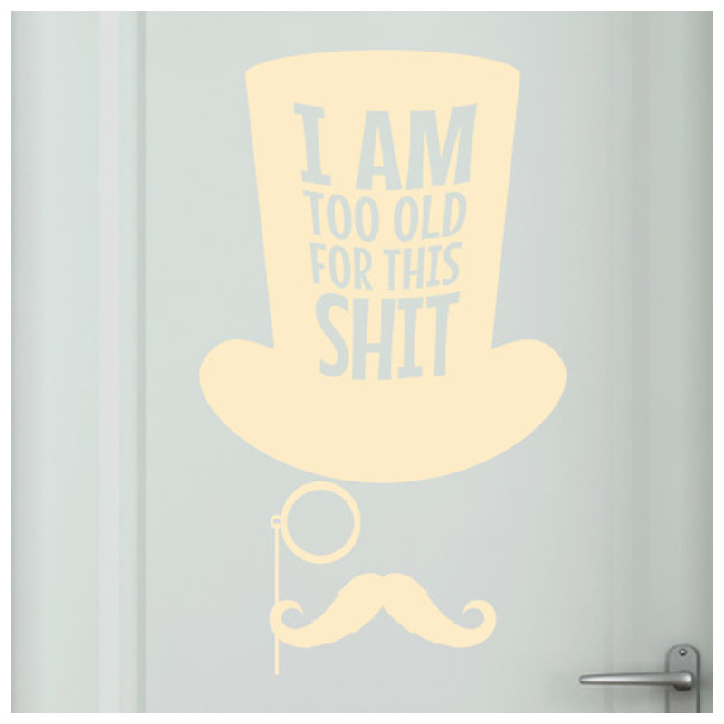 Wall Decal, Beige