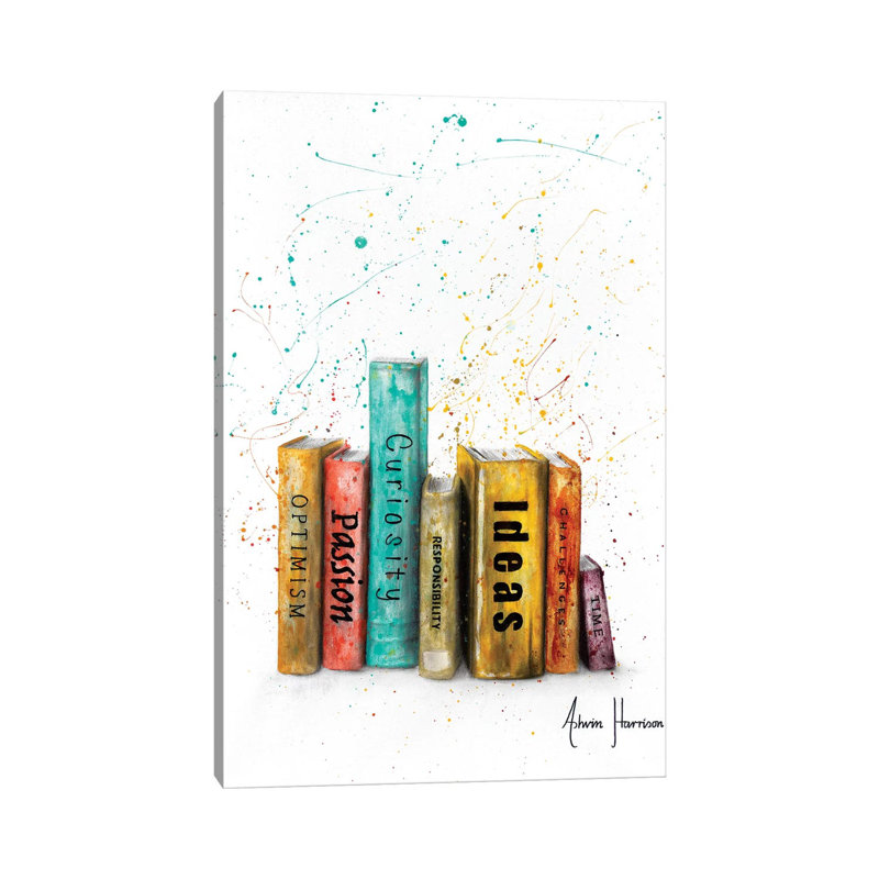 To Be Of One by Ashvin Harrison - Painting on Canvas, Wrapped Canvas, 20.32 cm H x 30.48 cm W