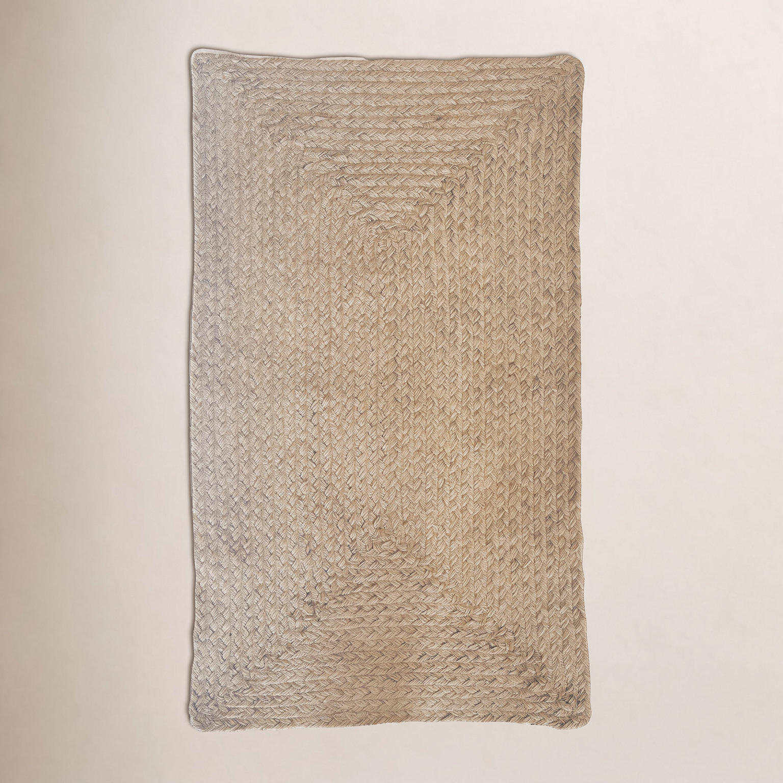 Braided Jute Rug, Rectangle 2' x 3'