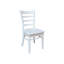 Chaise en bois massif Alvery-129859535
