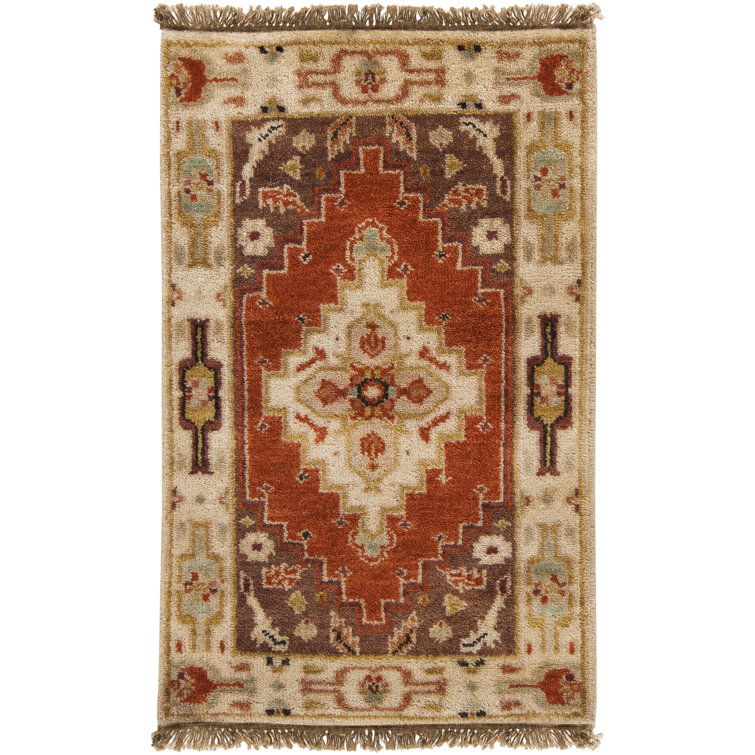 Ostrander Wool Oriental Indoor Rug