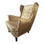 Healey Velvet Wingback Chair