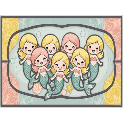 Tapis pour enfants Sunside Sails Mermaids Ocean