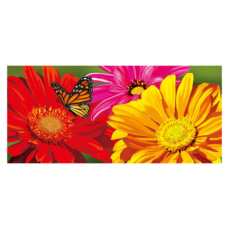 Tapis géant Gerbera Sassafras