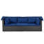 Lit de jour rectangulaire d'extérieur avec auvent rétractable U_Style-314387414