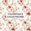 Ensemble d'édredon Country Farmhouse 6 pièces - Ensemble de literie et coussin décoratif Floral-131228963