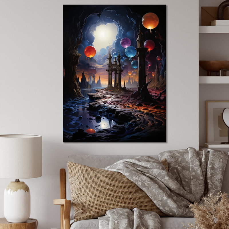 Reproduction sur toile «Izeyah», impression sur toile, H 44 po x l 34 po x P 1,5 po, Toile tendue
