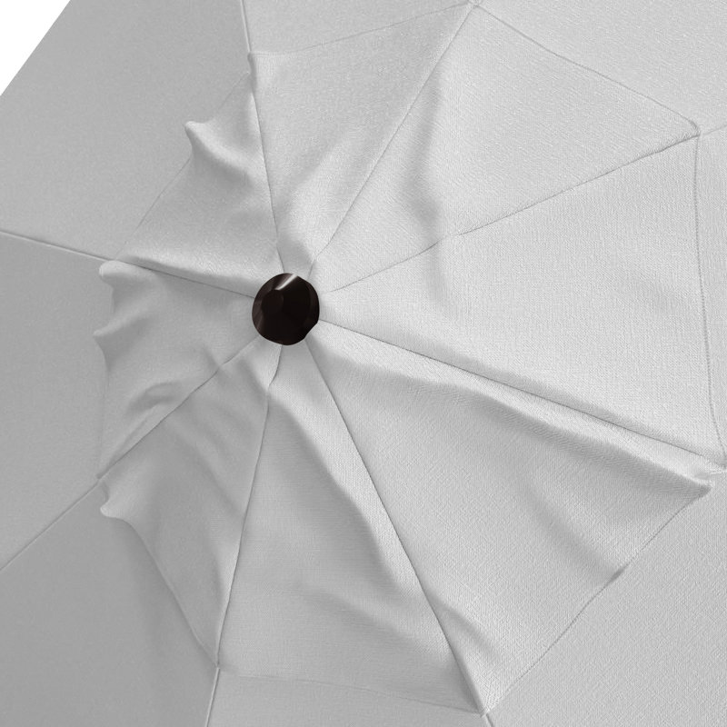 Parasol en porte-à-faux 11 pi Demarlo, Toile Sunbrella® naturel