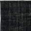 Tapis turc contemporain en laine fait à la main 5 x 8 pi. Tapis rétro noir rétro pour le salon