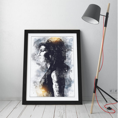 Amy Winehouse - Single Picture Frame Painting on Canvas