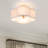 Caylah Fabric Semi Flush Mount