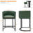 Pu Leather Counter Stool Barrel Counter Height Stools-1659454952