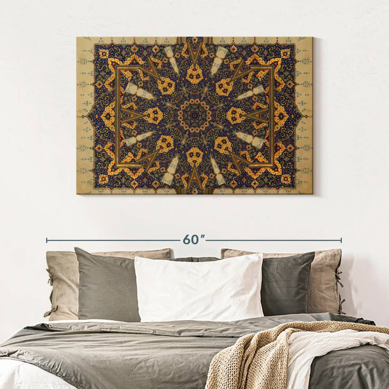 Kerner Ancient Script, 32" H x 48" W
