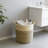 Handwoven Seagrass Storage Basket With Handles, Large Woven Laundry Hamper, Plant Pot Cover, Decorative Home Organizer For Bedroom, Bathroom, And Living Room-1406304952-1406304959