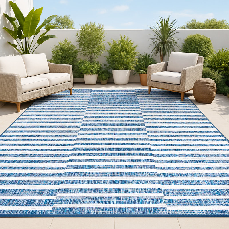 Tapis intérieur / extérieur Anite, Rectangle 5 pi 3 po x 7 pi 7 po
