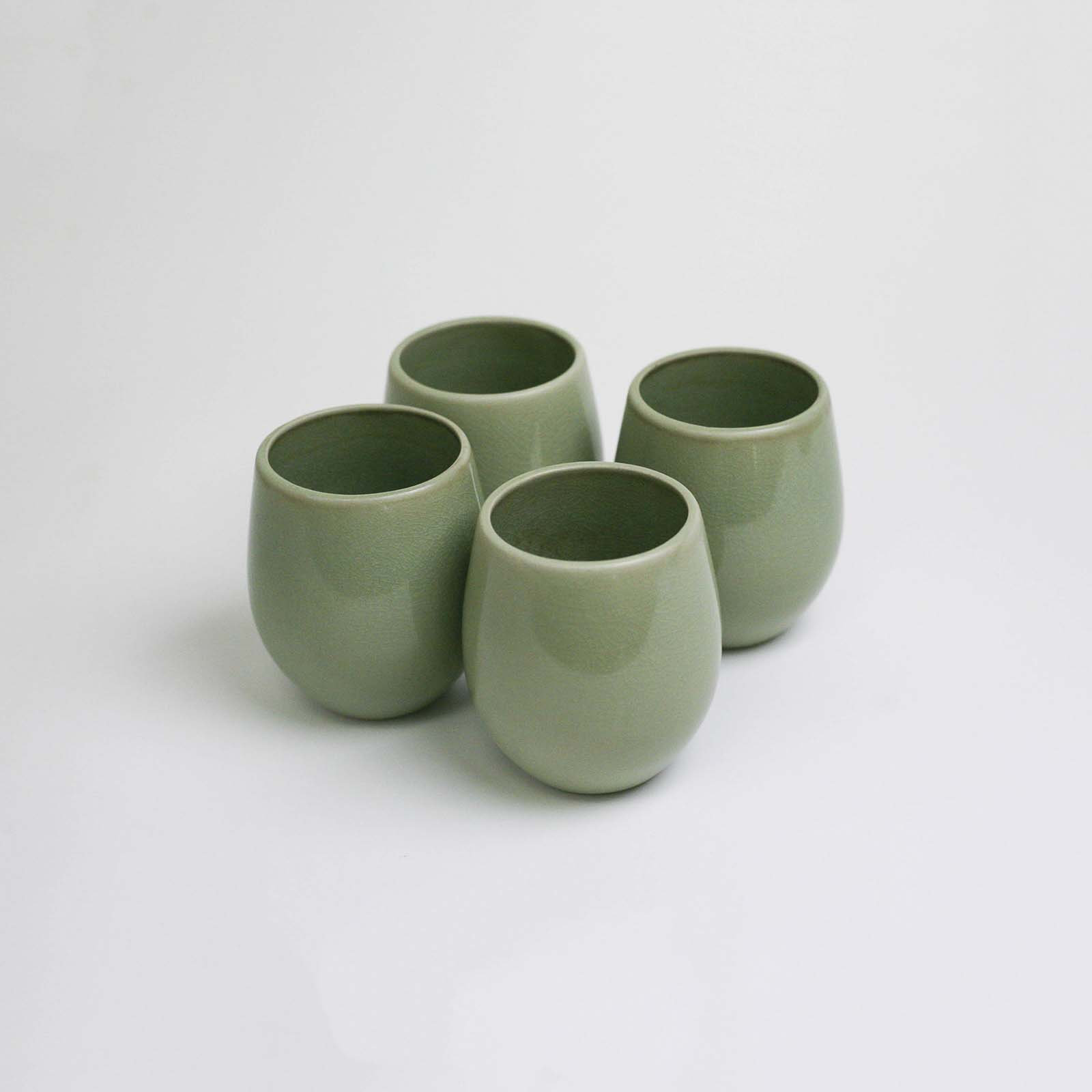 Borgen Handmade Stoneware Coffee Mug, Sage