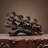 Resin Sculpture Eight Running Horses Statue