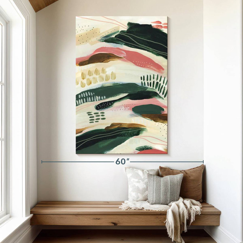 Avery Tropical Flow Abstracts Pattern II, 51" H x 34" W