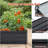 6X3x1 FT Metal Raised Garden Bed Outdoor Reinforced Galvanized Rustproof Colored Steel Planter Boxes For Vegetables, Raised Beds For Growing Flowers Herbs Succulents-372323331