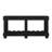 62.9" Console Table Entryway, Vintage Style With Metal Rivets & Storage Shelf, 4.5" Thick Desktop-1212402260