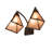 18" Wide Arnage 2 Light Wall Sconce
