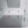 Turner 48'' W Double Basin White Ceramic Rectangular Wall Mount/Vessel Bathroom Sink For Two