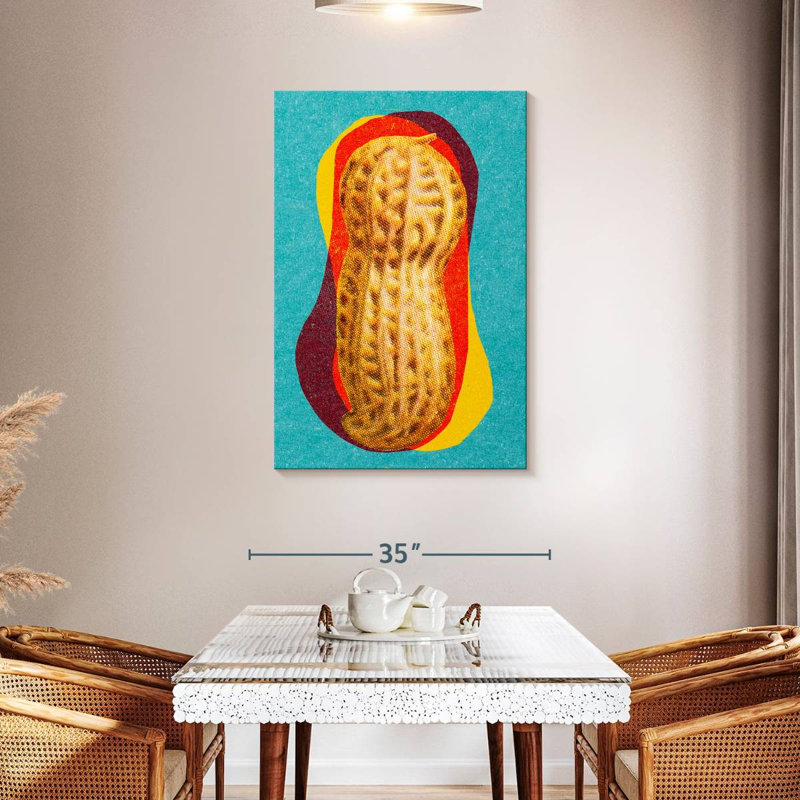 Yarlin Peanut, 45" H x 30" W
