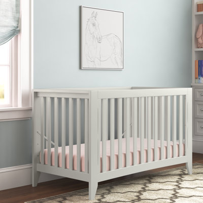 Ackermann Greenguard Gold Certified 3 -in-1 Convertible Crib