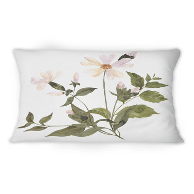 Floral Throw Pillow