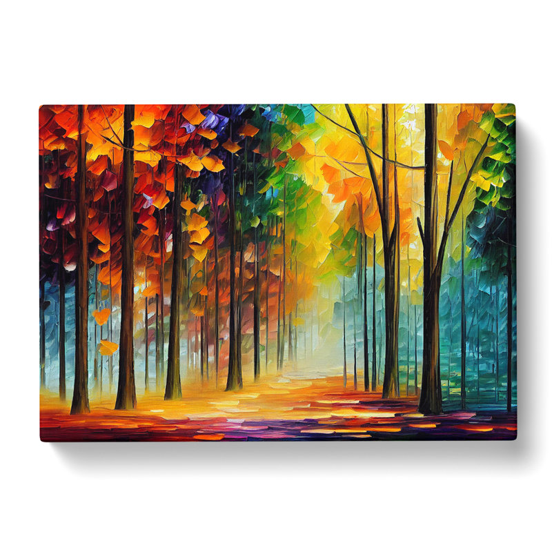 Pretty Forest Vol.3 Abstract - Wrapped Canvas, 40cm H x 60cm W x 3cm D