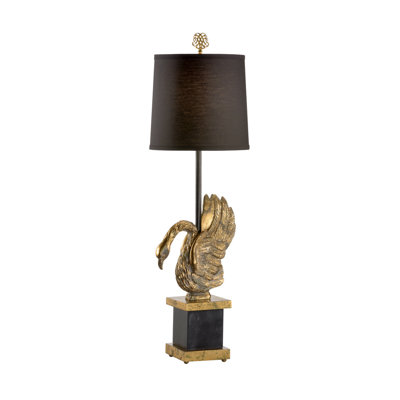 Lampe de table 33" swan lake