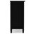 Warm Shaker 32"W Solid Wood Transitional Low Storage Cabinet with Tempered Glass Doors and Adjustable Shelves-606597268