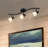 Xinbei Lighting Track Light, 3 Light Kitchen Track Lighting, Modern S-Shaped Ceiling Track Light Bar-63957610