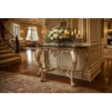 Pensford 53'' W Marble Console Table