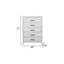 Commode 5 tiroirs Denver