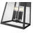 Solis 6 Light Outdoor Wall Light in Black