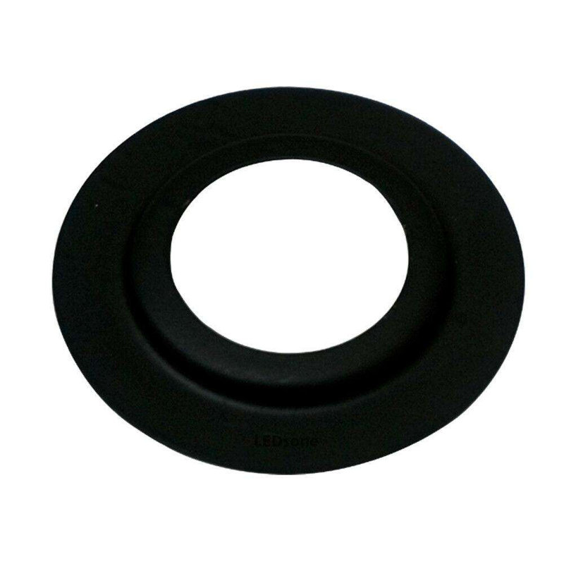 Davante Metal Lamp Shade Reducer Ring For ES/E27 To BC/B22 Plate Light Fitting Lampshade Lighting Kit, Black