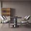 Modern Rectangular Rock Slab Dining Table Sets-107283613