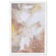 «Sunrise Abstract», peinture murale encadrée rose moderne avec nuages de peinture-73063199-73063202
