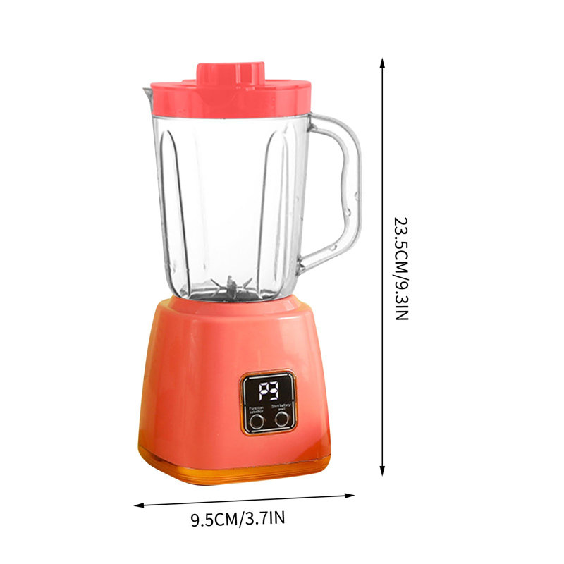 Fully Automatic Juicer Household Juicer Fruit Processor Portable Portable Food Mixing Cup, Pink
