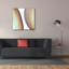  «Inner Pathway 2» par Alonzo Saunders, art mural sur toile, 37 po x 37 po