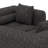 Sectional Sofa Modular Two Piece Couch With Deep Seating And Side Pockets-336306049