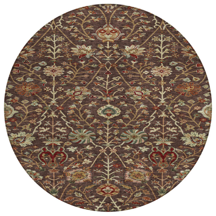 Chayil Area Rug with Non-Slip Backing