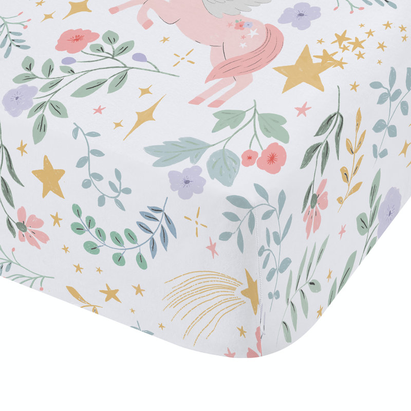 Fairytale Unicorn Fitted Sheet, Single (3')