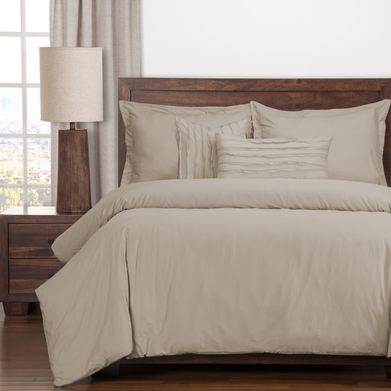 Classic Bedding, Almond, Queen Duvet Cover