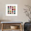 Montier Houses Framed on Paper by Jenny Frean Print-91292003-91292000