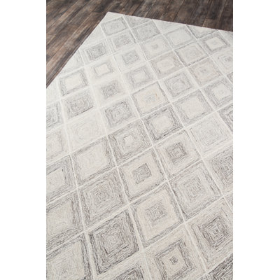 Harmond Wool Geometric Indoor Rug